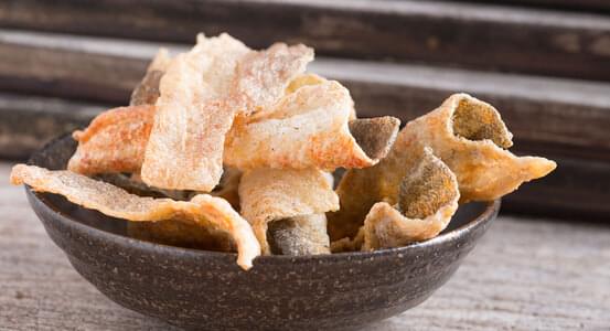 Crispy Salmon Skin