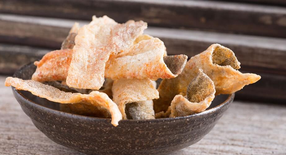 Crispy Salmon Skin