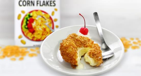 No-Fry Fried Ice Cream