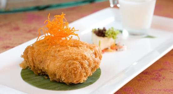 Deep Fried Durian Puffs
