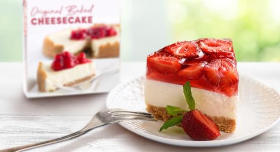 Strawberry Jelly Cheesecake