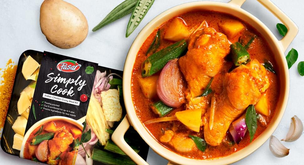 Simply Cook Vegetable Kit – Indian Chicken Curry
