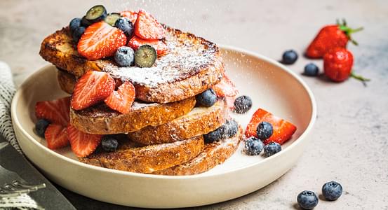 Mixed Berry French Toast