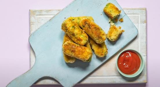 Broccoli, Chicken & Potato Bites