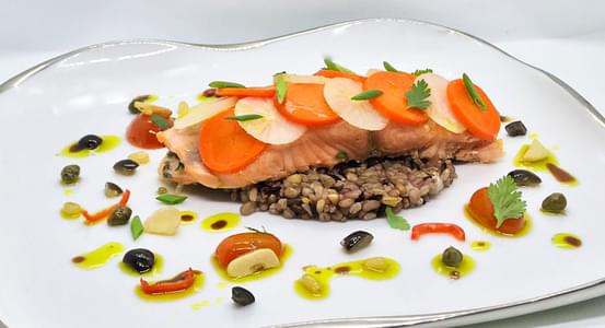 Salmon Fillet “Comme A La Maison”