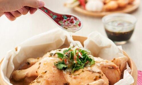 Fragrant Rose Wine Chicken