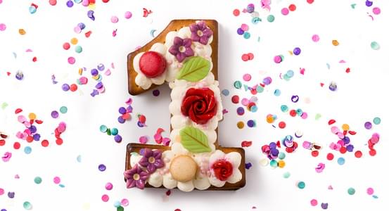 Easy Numbers Cake