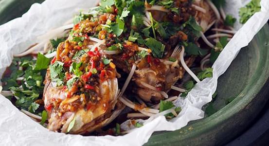 Deep-fried Fish with Chilies