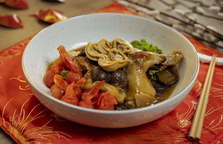 Fragrant Rose Wine Chicken