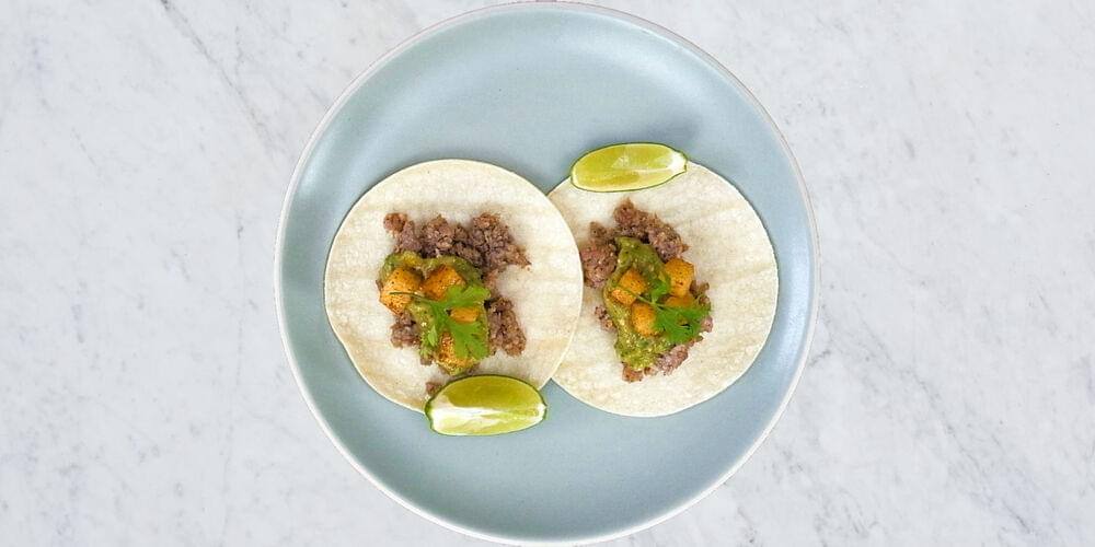 Tomatillo Pork Tacos with Jicama Joe V's Smart Shop Low Prices