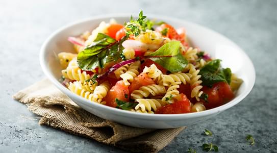 Go Nuts on Immunity Pasta Salad