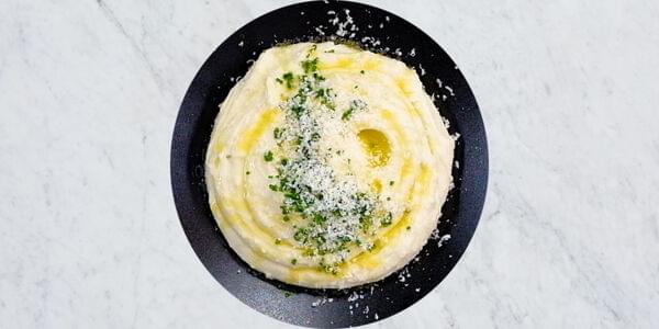 Burrata & Chive Mashed Potatoes
