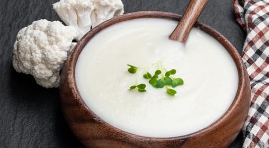 Immunity Cream of Cauliflower Soup