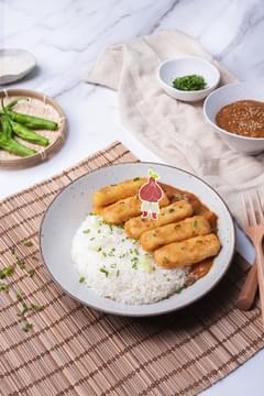 Happiee Japanese Fishiee Sticks Katsu Curry