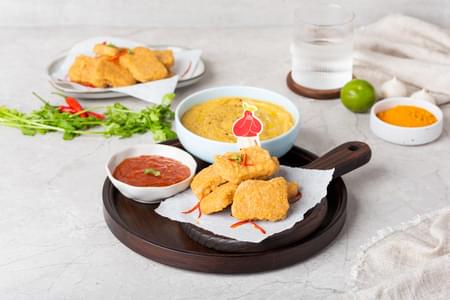 Happiee Fried Chicken Nuggets and Duo Dip