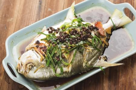 Golden Pomfret (Teochew Sauce)