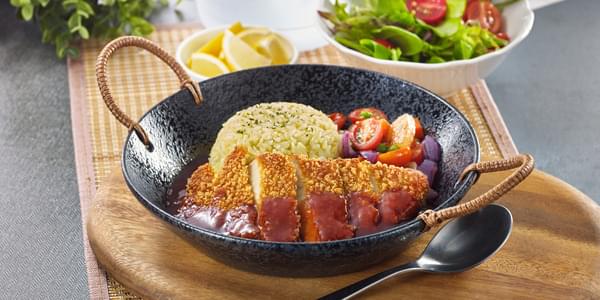 Hainanese Plant-Based Cutlet