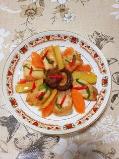 Appetizing Grouper Fillet Cubes