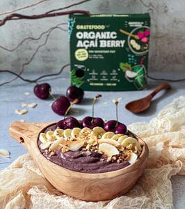 Acai Cherry Berry Smoothie Bowl