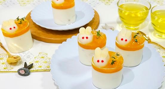 Coconut & Pomelo Mochi Pudding