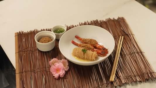 Butter Garlic Prawn Tang Hoon