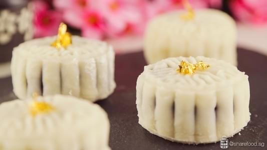 Yuan Yang Caramel Snowskin Mooncake