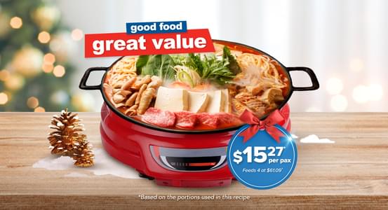 Korean Army Stew, Christmas Edition