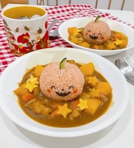 Jack-O-Lantern Halloween Pumpkin Curry