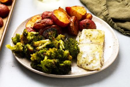 The Better Fish® One Pan Barramundi Dinner