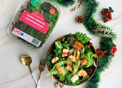Just Produce Tangy Sorrel Salad of the Seven Fishes