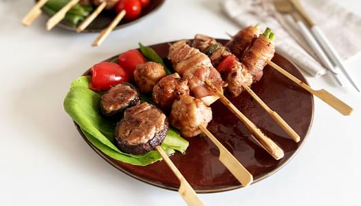 Assorted Grilled Yakitori (Japanese Skewers)