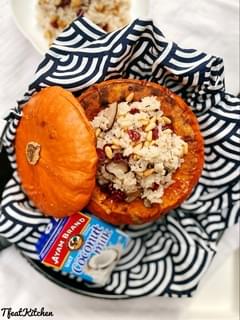 Stuffed Pumpkin Spiced Rice