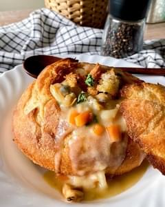 Clam Chowder Bread Bowl
