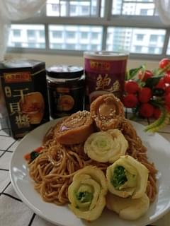 Abalone in Oyster Sauce E-fu