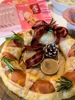 Christmas Ham N Potato Wreath