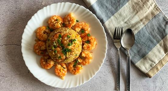 Prawn and Egg Fried Rice