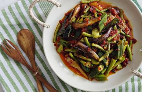 Sambal Belacan with Mixed Vegetables