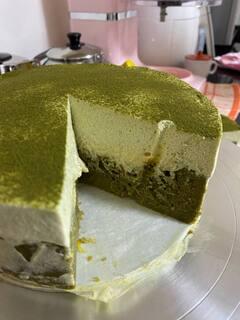 Matcha Gateau Au Choc