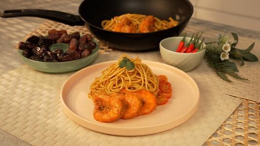 Pasta Prawn Lemak Chilli Padi