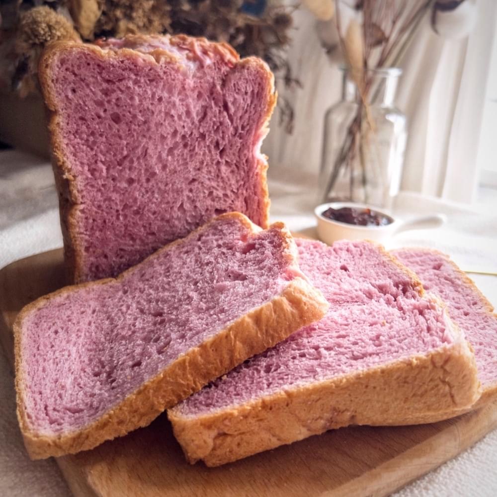 Fluffy Sweet Potato Bread (Bread Maker Machine)