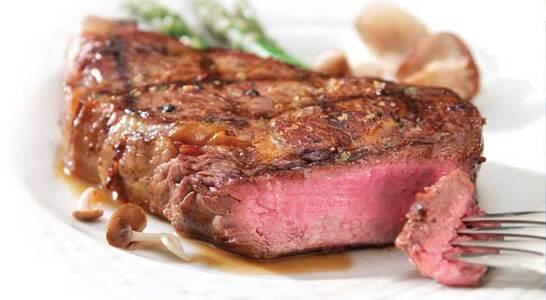 Pan Seared Australian Beef Denver Steak with Diane Sauce