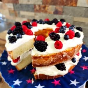 H-E-B Bakery Strawberry Shortcake Cake, 1/8 Bar | Joe V's